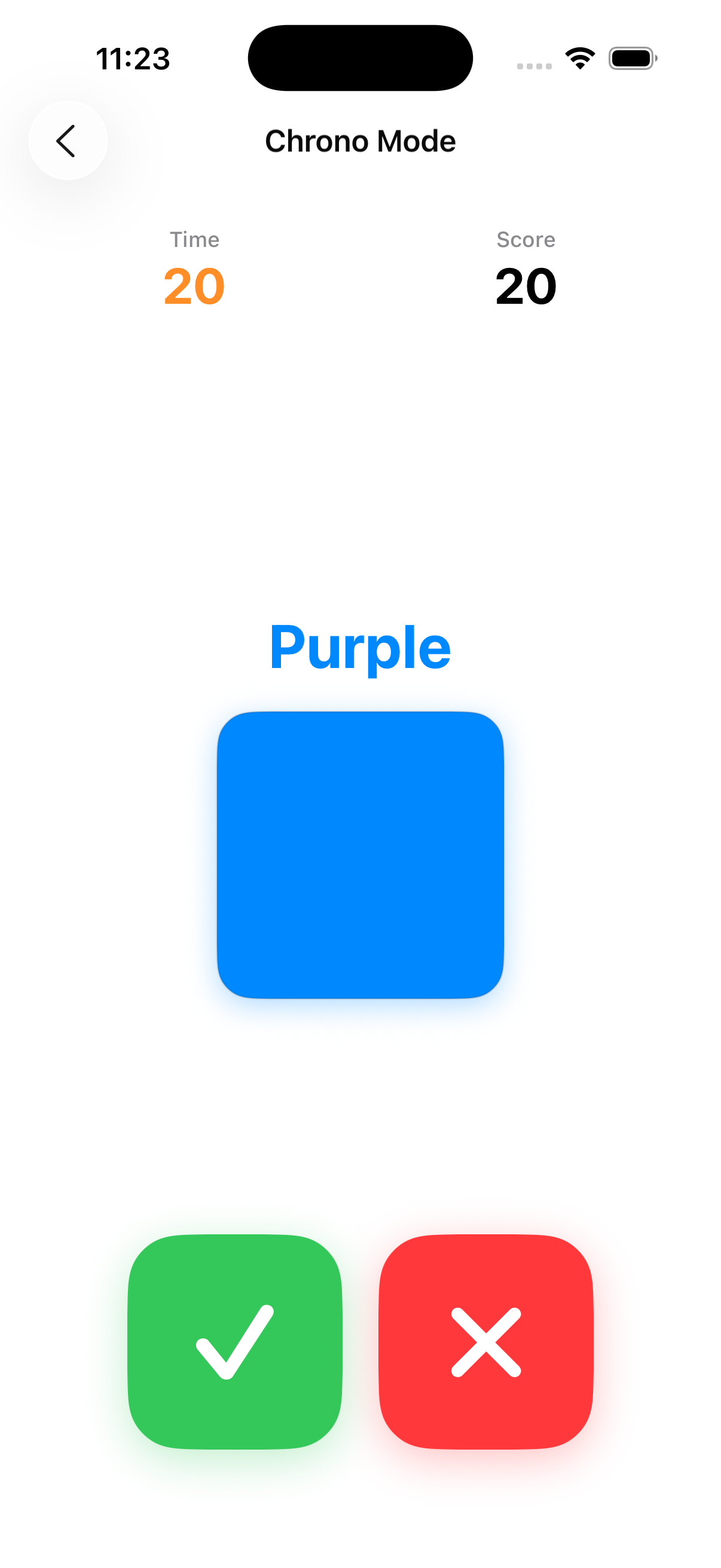 TrueHue Find Color Mode with color grid selection